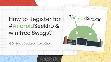 How to Register for #AndroidSeekho and win free Swags?
