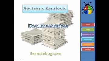Systems Analysis - Documentation- IGCSE ICT