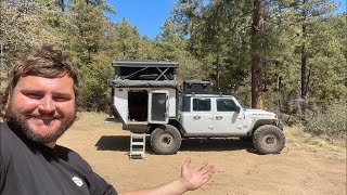 Truck Camping LIVE CHAT in the Woods - WIN $1000 Zamp Solar Panels