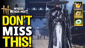 Where Winds Meet - MOST POWERFUL Unlock You MUST Know Before Playing In Where in Meet