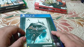 UNBOXING/GAMEPLAY BATMAN RETURN TO ARKHAM(PREQUEL TO ARKHAM KNIGHT) PS4