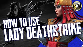 How to Use LADY DEATHSTRIKE - Best Damage Rotations