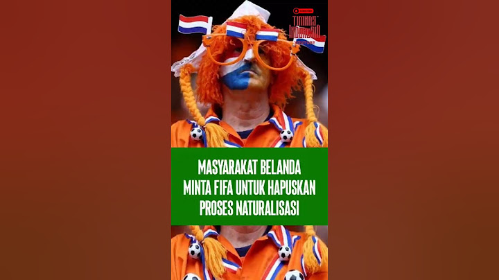 Masyarakat Belanda Minta FIFA Untuk Hapuskan Proses Naturalisasi Timnas Indonesia #timnasindonesia