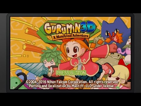 Gurumin 3D: A Monstrous Adventure - 60 Minute Playthrough [3DS]