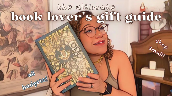 15+ GIFT IDEAS FOR BOOK LOVERS! (NOT BOOKS!) 🍄bookish gift guide🌿