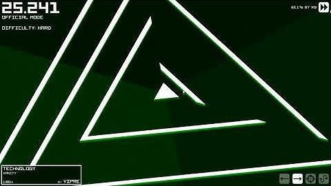 [Open Hexagon] Technology x1.001 65.17s