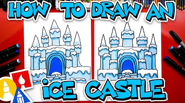 How To Draw An Ice Castle