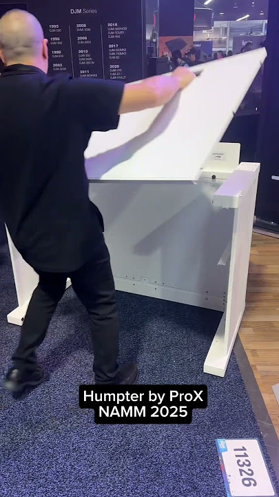#humpter #djbooth at #namm2025 #prox #djequipment #dj #djgear #djstore #mobiledj #mobiledjs