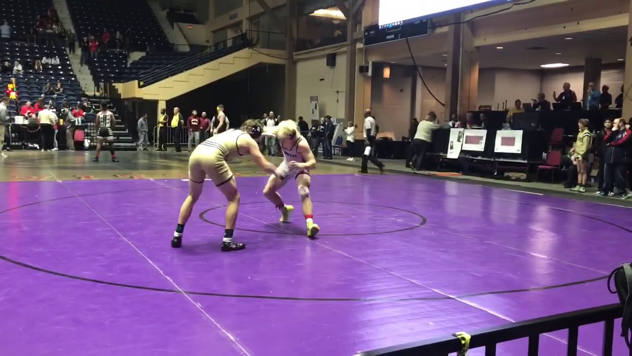 CorbinLuke Hood 2019/20 GHSA State Wrestling tournament 182 YouTube