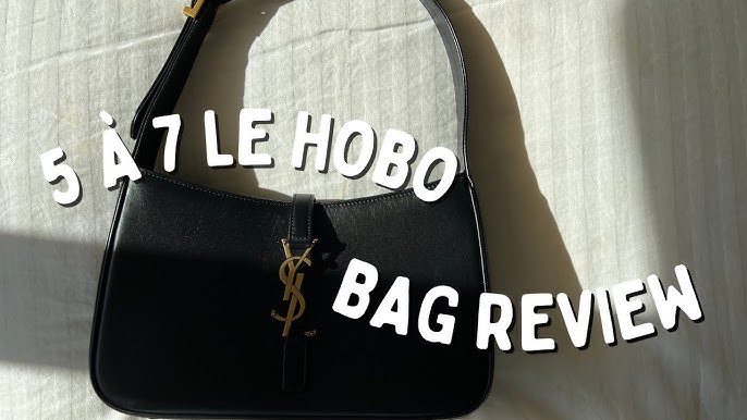 YSL 5 À 7 mini hobo bag unboxing, review, + what fits