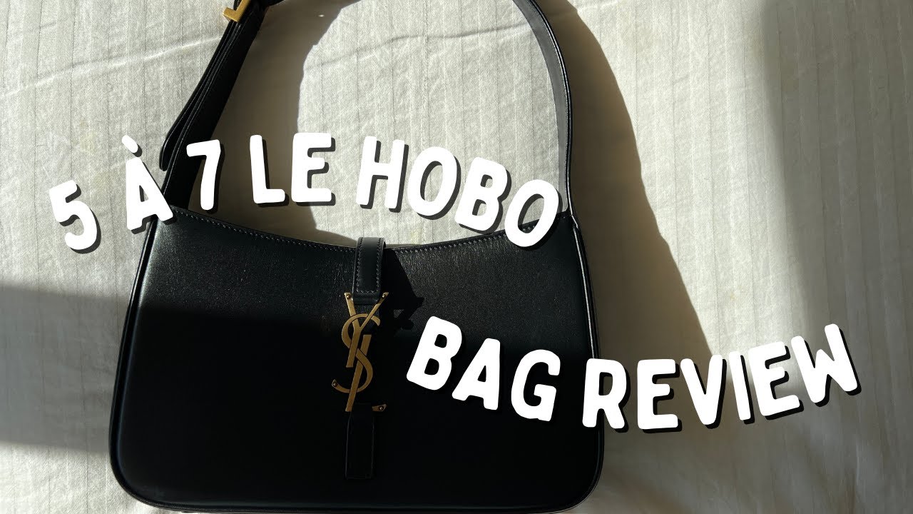 Emtalks: Saint Laurent Le 5 À 7 Hobo Bag Review - YSL Hobo Bag Purse Review