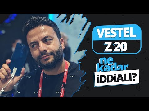 Vestel Venüs Z20 ön inceleme - Çift kameralı yeni model MWC 2018'de