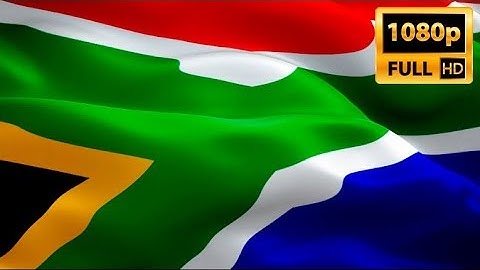 South Africa waving flag. National 3d South Africa flag waving. Sign of South Africa seamless