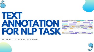 Text Annotation For NER, Text Classification, Sequence to Sequence Task | NLP | Data Science