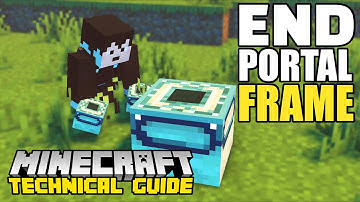 GET END PORTAL FRAMES IN SURVIVAL (Technical Guide S2EP59)