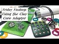 Using a Clay Core Extruder Adapter with Polymer Clay-Friday Findings