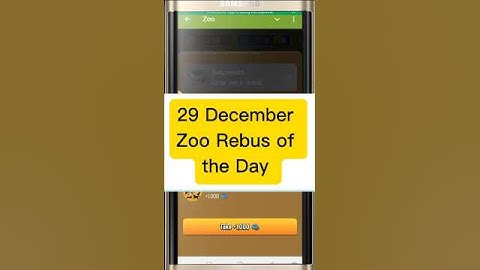 Rebus of the Day | zoo Coin Rebus of the day | today rebus of the day | Zoo Rebus of the day | 29