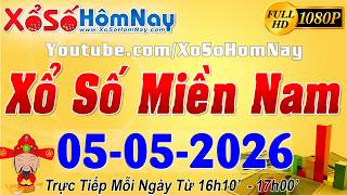 XSMN - Trực tiếp xổ số Miền Nam ngày 05/05/2026, KQXS Bến Tre XSBTR, Vũng Tàu XSVT, Bạc Liêu XSBL