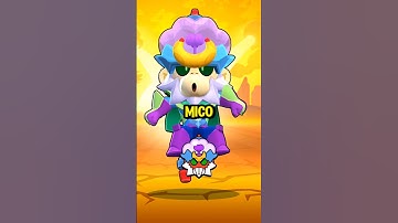 Monstro Mico Early Access + No Move Challenge 🏆 #brawlstars #maxtier #monstromico #showdown #mico