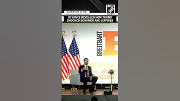VP JD Vance discloses how Trump delivered a shocking blow, catching Dems Schumer, Jeffries off guard