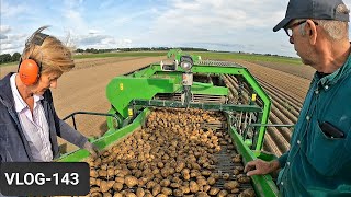 FARMVLOG #143 harvesting, sowing, tossing potatoes