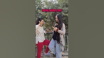 wrong answers only #bff #challenge #funny #game #trending