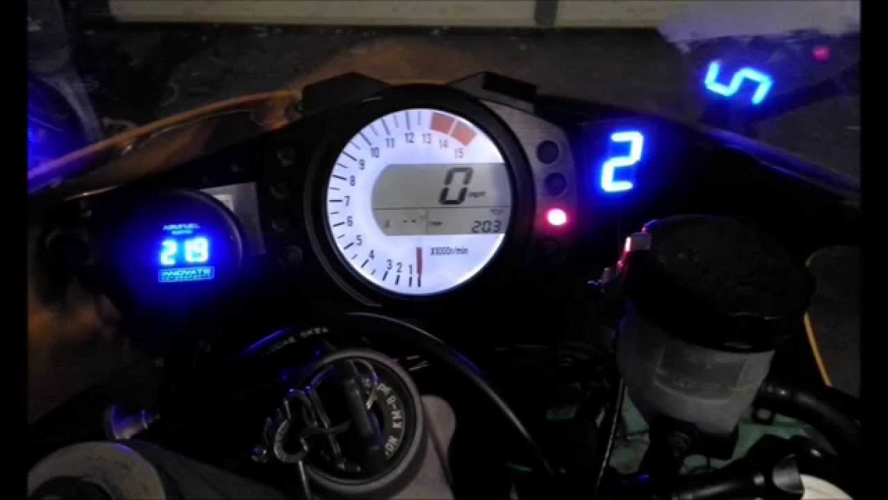 2004+ Kawasaki ZX10R and 2007+ Kawasaki zx6r digital Gear Indicator