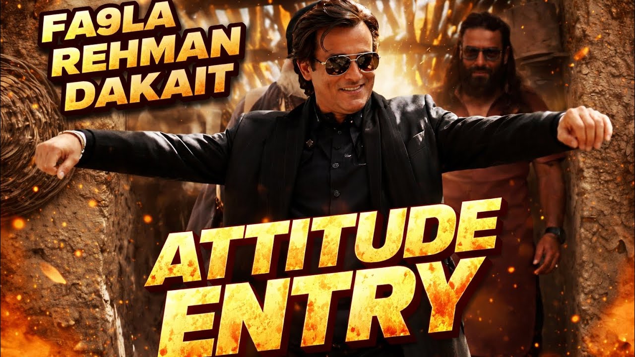 FA9LA REHMAN DAKAIT 🔥 ATTITUDE ENTRY | Full Swag Scene