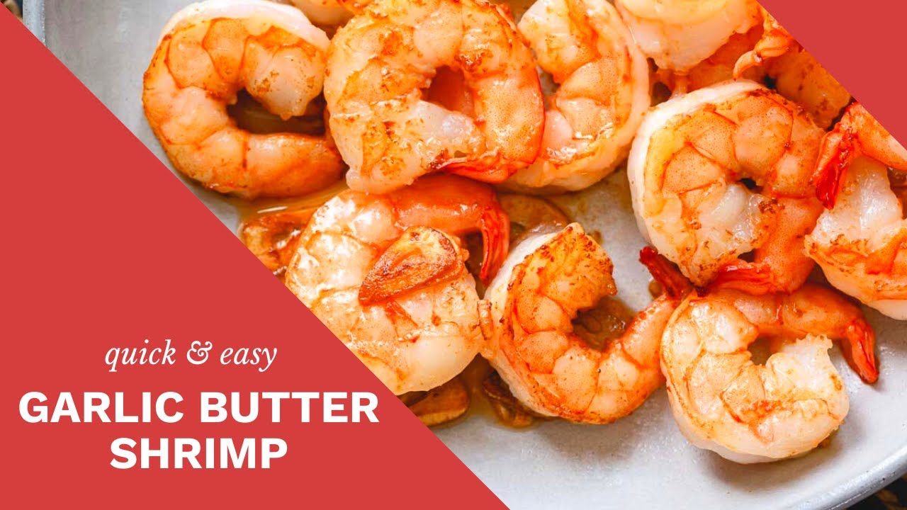 the simplest way to cook shrimp - YouTube