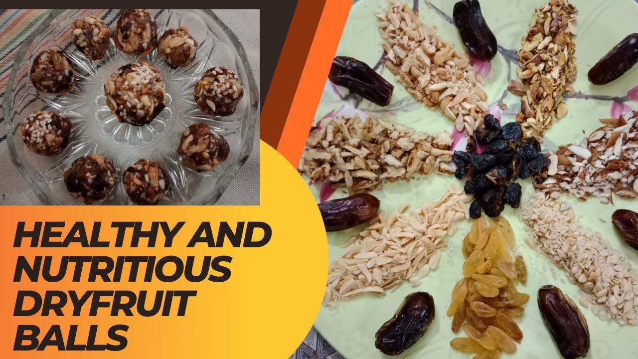 Healthy and nutritious dry fruit balls Dry Fruit Chikki with Jaggery