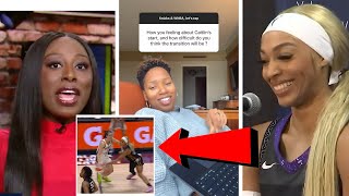 Caitlin Clark EARLY STRUGGLES Proves Taurasi's Point & Monica McNutt, Chiney, Andraya Carter REACT!