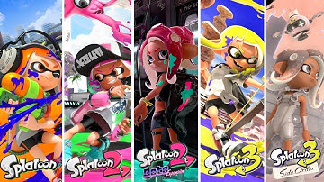 Splatoon Series - FULL GAME No Commentary (All Games + DLC) (Longplay)