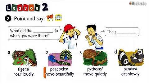 Tiếng Anh Lớp 5  UNIT 9 lesson 2
