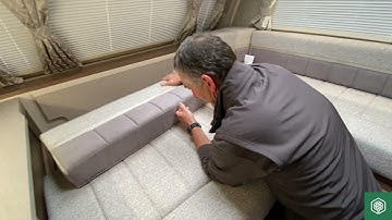 How to change the lounge in to a bed 🛌 make up in a Swift Fairway Platinum 2022 model