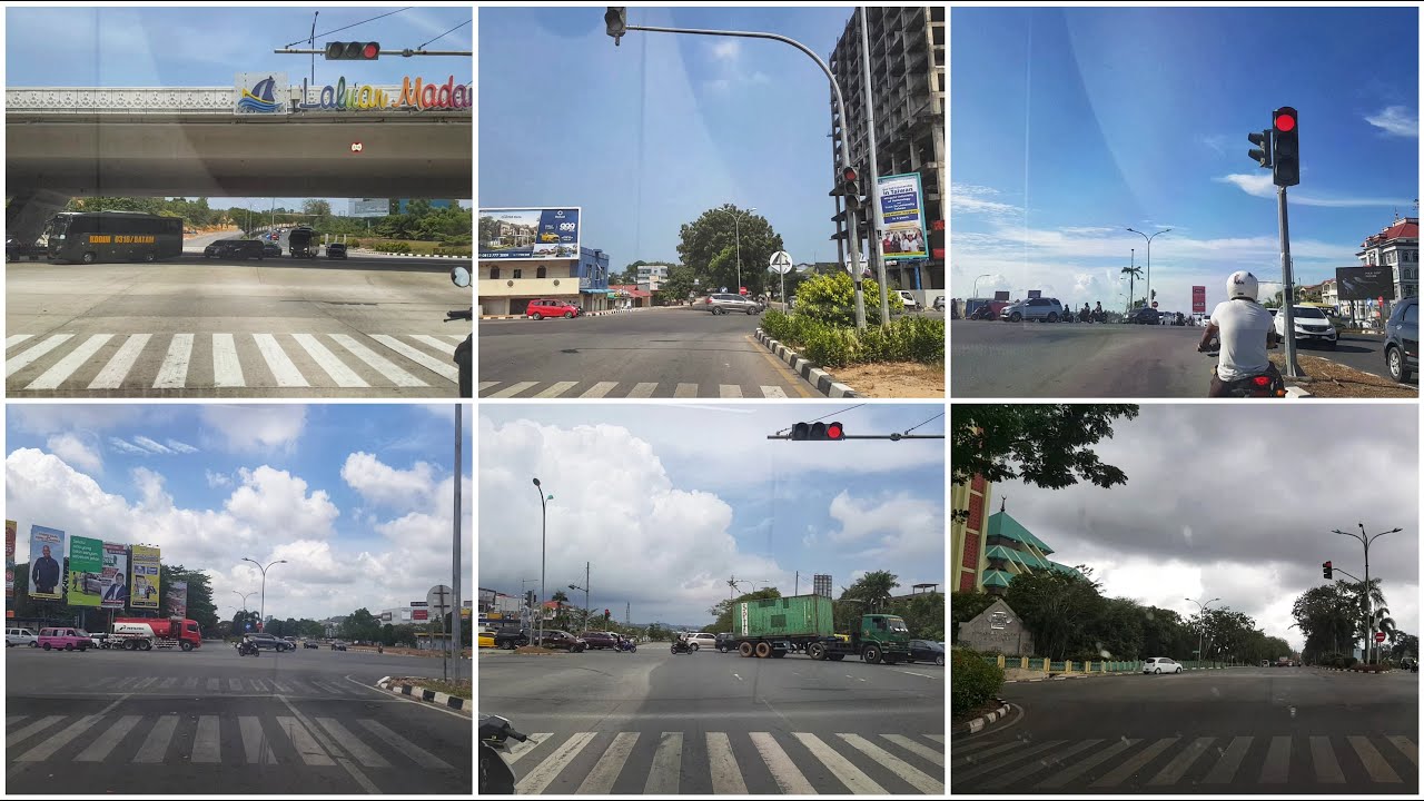 Kumpulan Video Lalu Lintas Di Simpang - Simpang Jalan Kota Batam 2020