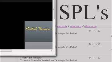 Criando Portal Basico PHP MySQL ( Final )