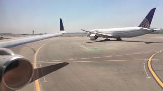 REJECTED TAKEOFF! United 757-200 RWY 28L at SFO