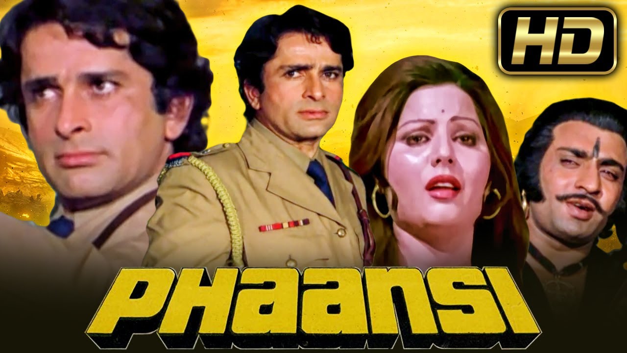 Phaansi 1978 Bollywood Superhit Hindi Movie  Shashi Kapoor Sulakshana Pandit Pran B M Vyas