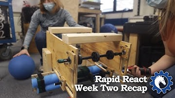 Rapid React, Build Season Week 2 Recap; Team 4392 | The Deceivers