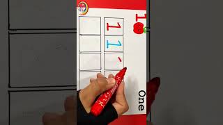 Learn numbers with me. #numbers  #kids #toddlers #shorts #nurseryrhymes