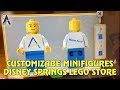 LEGO Minifigure Factory inside The LEGO Store at Disney Springs