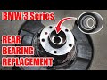 How to replace rear wheel bearing with abs ring  bmw e90 e91 e92
