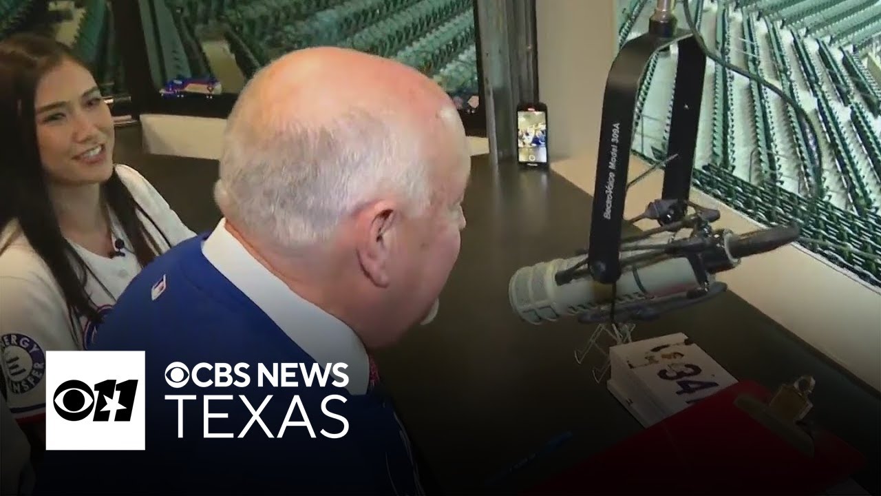 Chuck Morgan, the voice of the Texas Rangers, talks 2025 Opening Day ...