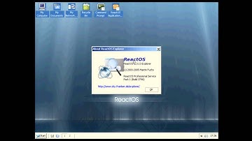 Lets install and take a look at obsecure Operating Systems: ReactOS