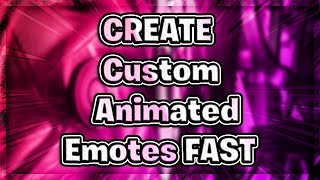 Make Custom Animated Emotes FREE And FAST For Twitch | Youtube |