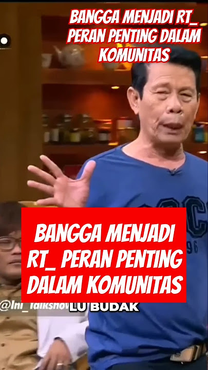 Bangga Menjadi RT_ Peran Penting dalam Komunitas