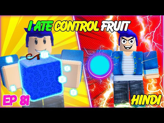 Yippee! Control fruit done!