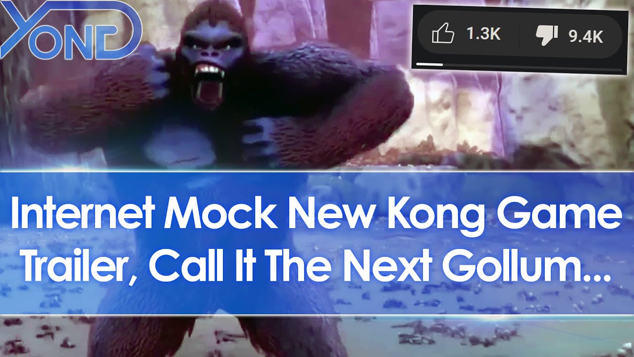 Skull Island Rise Of Kong Trailer Mocked By Internet, Called The Next Gollum…