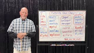 070 - Preterite VN-5, Stem Changing Verbs, e to i verbs