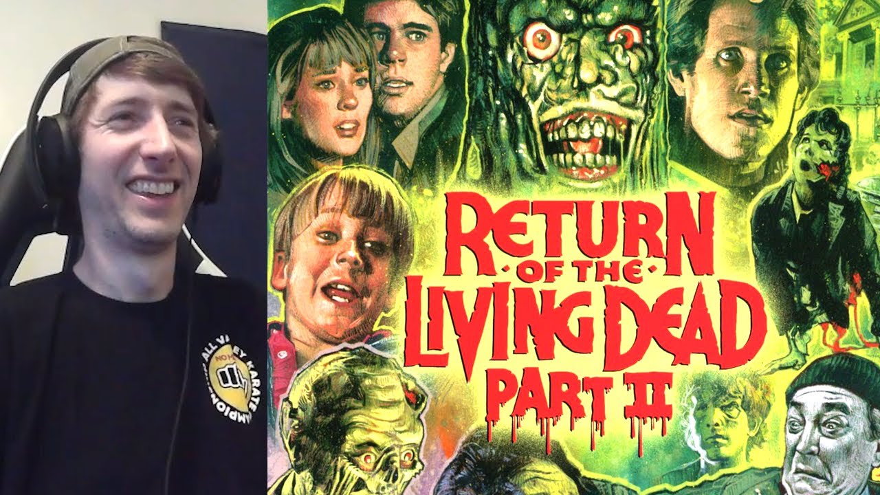 Return Of The Living Dead Part 2 (1988) Horror Movie Reaction/Review
